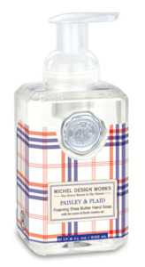 Michel Design Works Plaid Foaming Soap