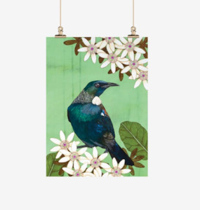 Gifts For Her: Kathryn Furniss - Tui in the Sky Flowers