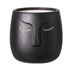 Mothers Day Gifts: Ceramic Face Plant Pots