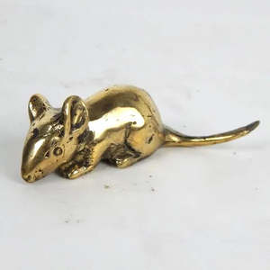 Decorative Objects: Brass Mouse
