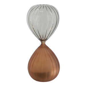 Decorative Objects: Copper & Grey Hour Glass
