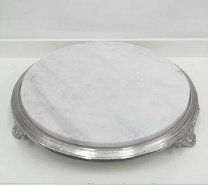 marble silver cake stand Major & Minor – Wanaka Wedding Hire Party Hire an&hellip;