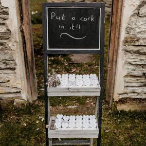 Products: Display Stand - Rustic - Major and Minor - Wedding Hire - Wanaka Hire