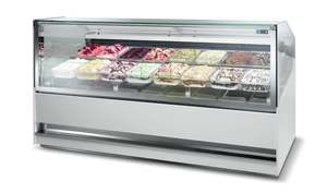 Products: ISA 3D Show Cabinet for Gelato Display Majors Group