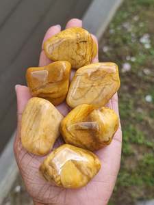 Yellow Jasper Tumble