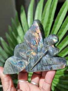 Carvings: Labradorite Fairy
