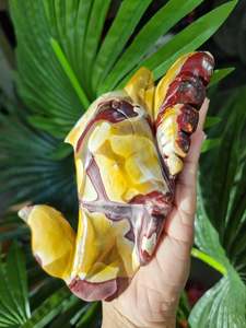 Carvings: Mookaite Jasper Carved Shape