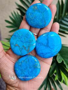 Blue Howlite Flat stone