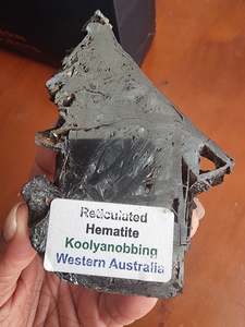 Fossil Specimens: Reticulated Hematite Rough