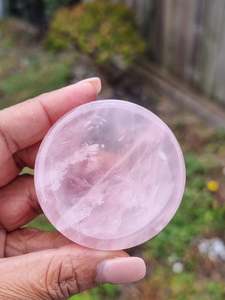 Rose Quartz Polished Mini Bowl