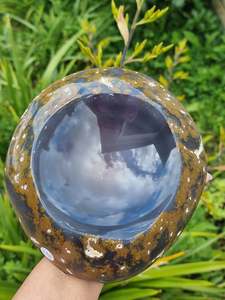 Crystals Hearts Pyramids: Agate Bowl Large