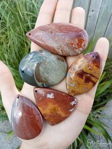 Crystals Jasper: Polychrome Jasper Pendant