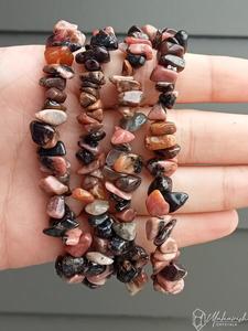 Jewellery 1: Rhodonite Chip Bracelet