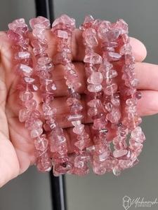 Jewellery 1: Strawberry Quartz Bracelet