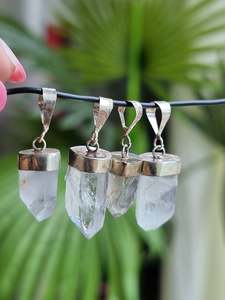 Jewellery 1: Clear Quartz Cap Pendant