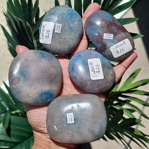 Crystals Palm Stone: Trolleite Palm Stone
