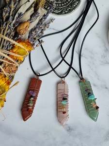 Jewellery Pendants Earrings: Seven Chakra Pendant