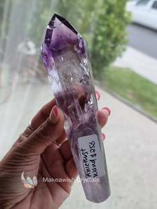 Crystals Quartz: Amethyst Wand Brazil