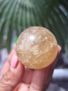 Natural Citrine Sphere