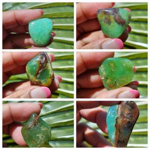 Crystals Tumbles: Chrysoprase Tumble