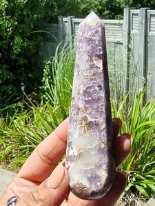 Lepidolite Wand