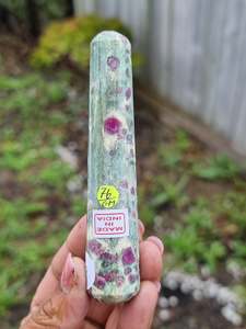 Ruby In Fuchsite Wand India