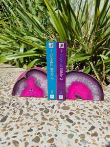 Agate Bookends