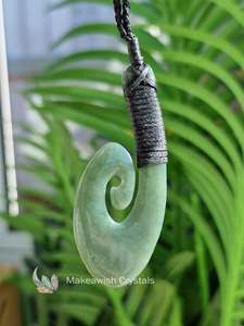 Greenstone NZ Hook Pendant