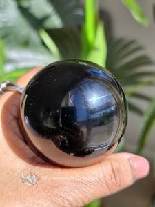 Black Obsidian Sphere