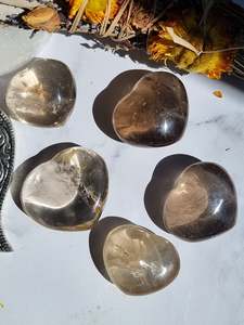 Smoky Quartz Heart