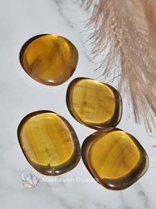 Whats New 1: Yellow Fluorite Flatstone
