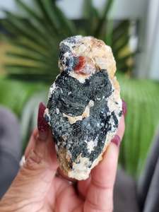 Red Zircon Rough