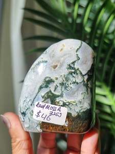 Crystals Freeform: Moss Agate Freeform