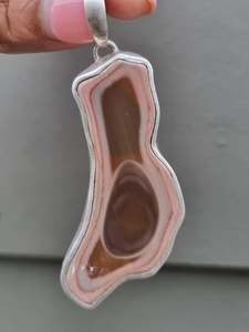 Jewellery Pendants Earrings: Petrified Wood Pendant