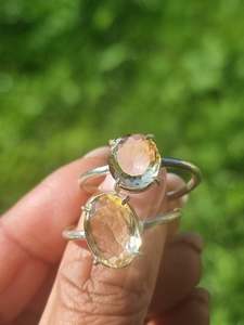Whats New 1: Natural Citrine  Ring