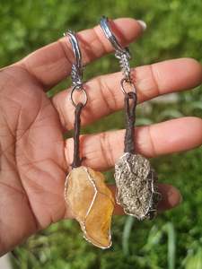 Whats New 1: Keychain Pyrite and Calcite
