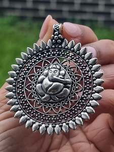 Whats New 1: Tibetan Silver Pendant Ganesh