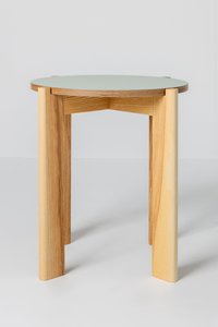 Products: Recessed Ash Side Table - Pohukukawa - MAKE Furniture Plywood Kitchens