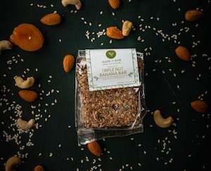 Food: Triple Nut Banana Bar 50g SNACK SIZE