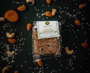See All: Triple Nut Banana Bar 50g SNACK SIZE