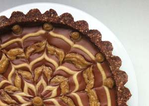 Food: Chocolate Caramel Mousse Tart