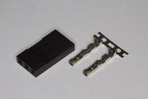 Dupont 3 pin Female Housing x6pcs with pins - MAKERshop NZ