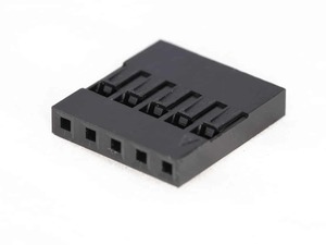 Products: Dupont 5 pin Female Housing x 4pcs with pins - MAKERshop NZ
