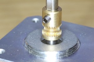 Products: Hobbed Pulley 8mm - Brass - MAKERshop NZ