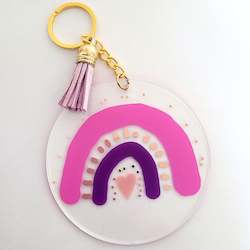 Accessories: Acrylic + Keychain + Tassel Combo
