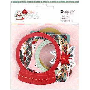 Oh Joyful Day Chipboard Frames 12pk