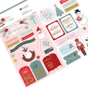 Products: Oh Joyful Day Chipboard Embellishments 2 sheets