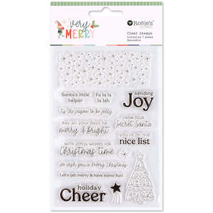 Very Merry Clear Stamps