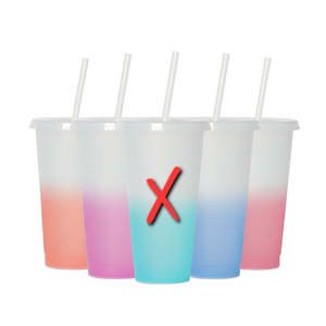 Blanks: Colour Changing Plastic Tumbler