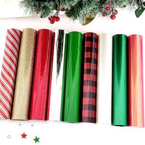 Christmas: Siser Mixed Christmas Craft Pack Iron On Vinyl